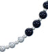 Onyx Sterling Silver Native American Bead Necklace JX121617
